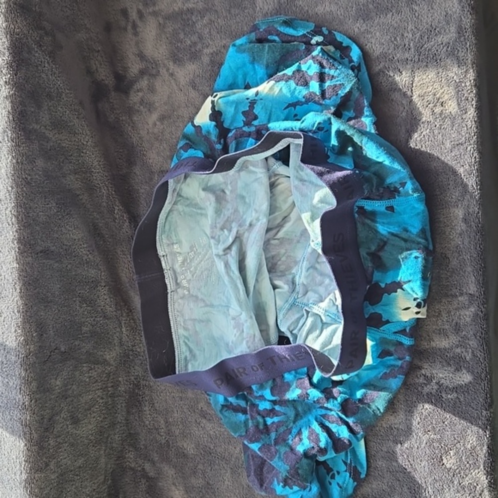 Blue Pair of Thieves Boxer Briefs - Picture 3 of 4
